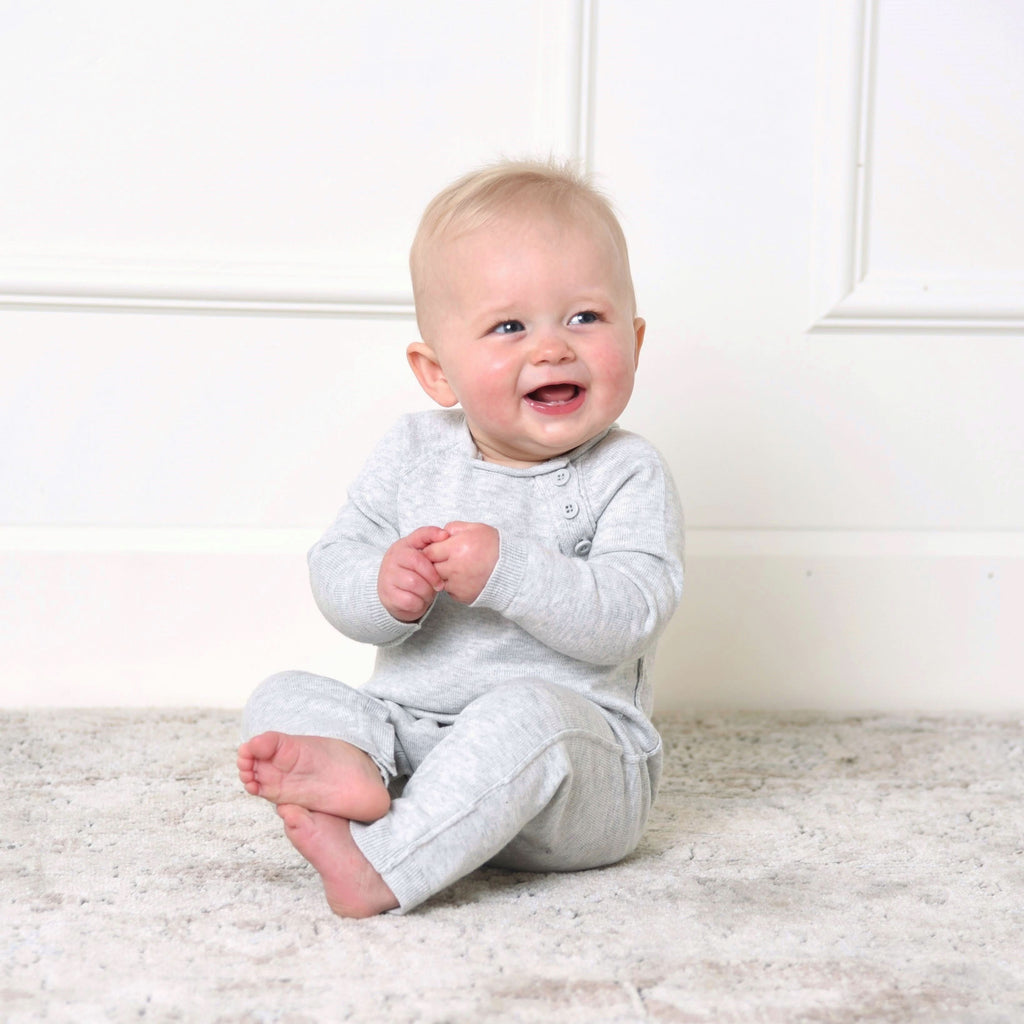 Raglan Knit Romper