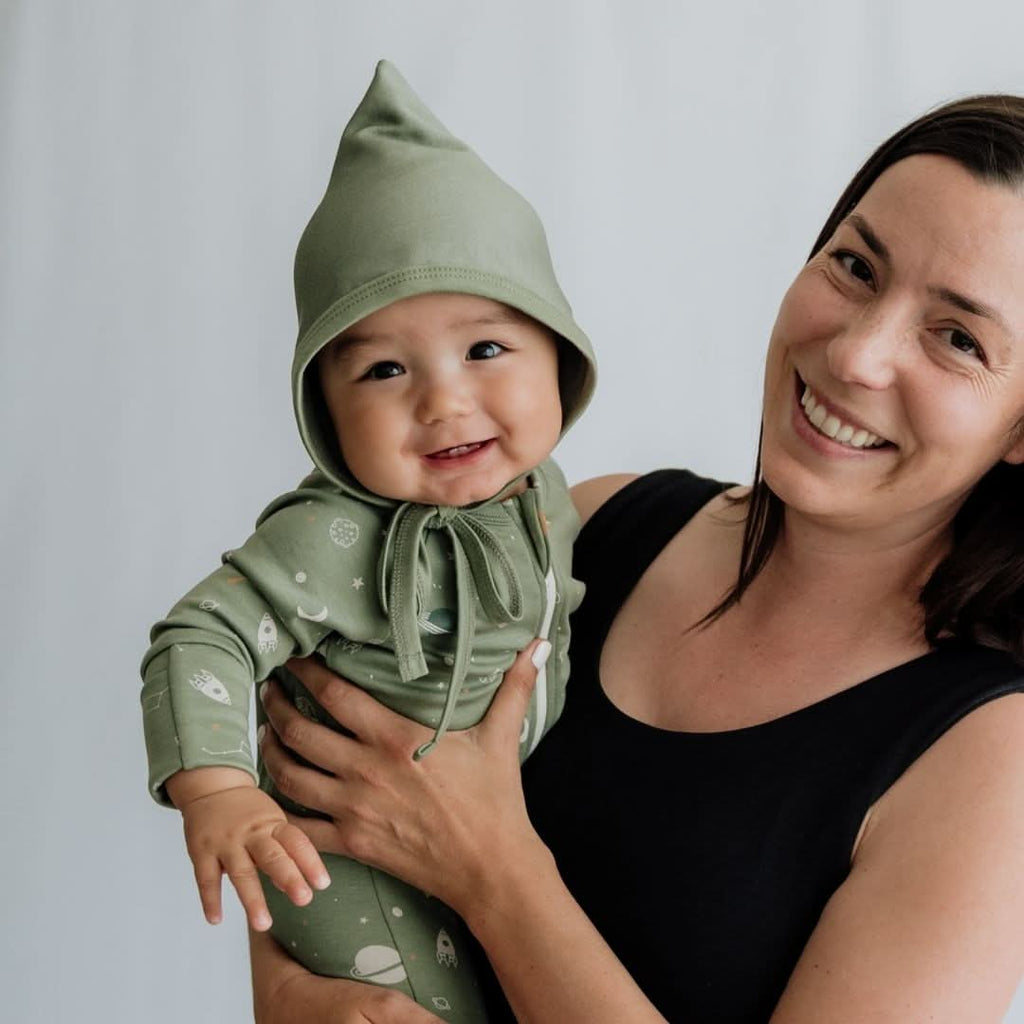 Bamboo Baby Pixie Bonnet | Sage