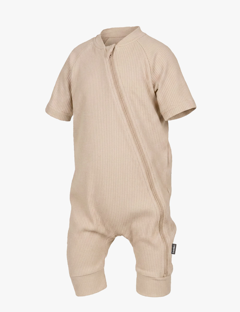 Short Sleeved Baby Romper GRAY